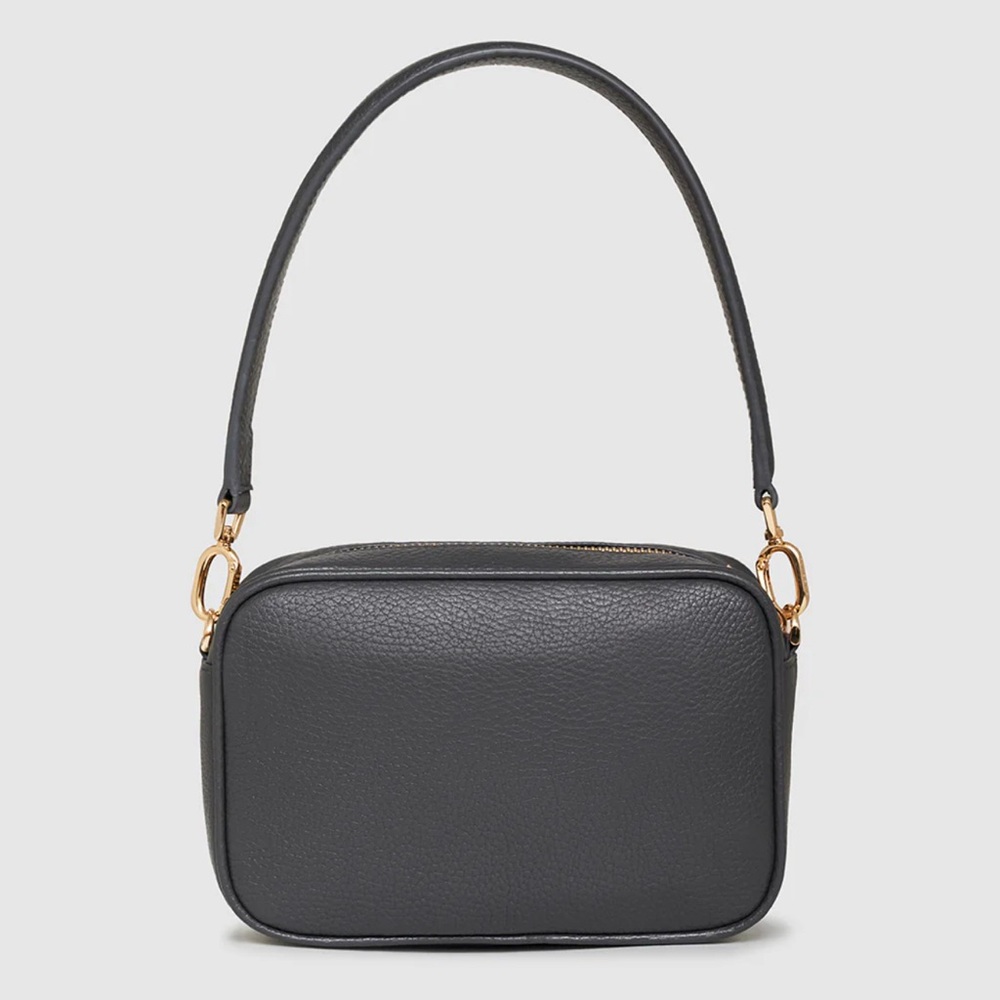 NWT Anine Bing Lili Bag in Grey Pebbled. - Picture 2 of 11